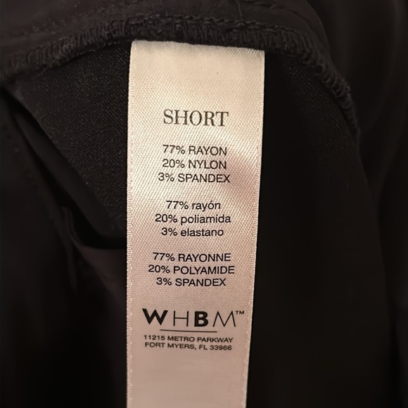 NWOT White House Black Market stretchy shorts, size 8 - Picture 5 of 8